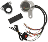 1-7/8" Mini Programmable Metric Speedometer with Indicator Lights