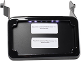 Curved License Mount with Frame