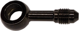 Banjo Fitting - 10 mm - AN3 180° - Black