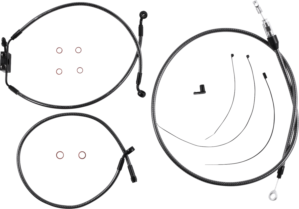 KARBONFIBR Designer Handlebar Installation Kit - 6" - FXLR/FXFB/S