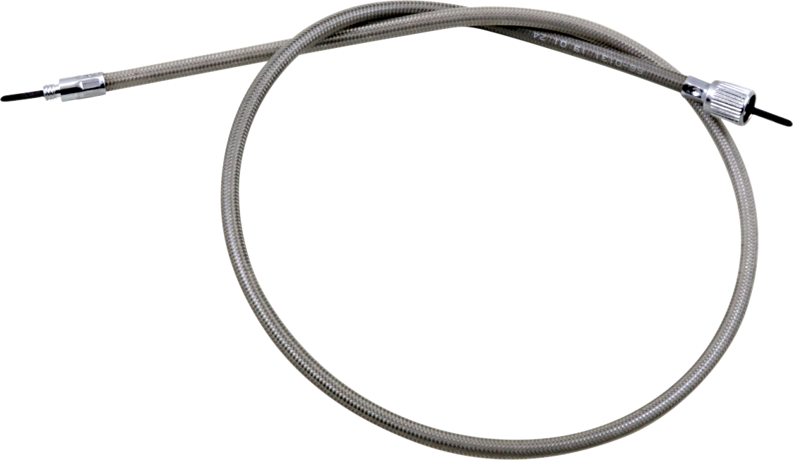 Armor Coat Braided Stainless Steel Speedometer Cable for Harley-Davidson