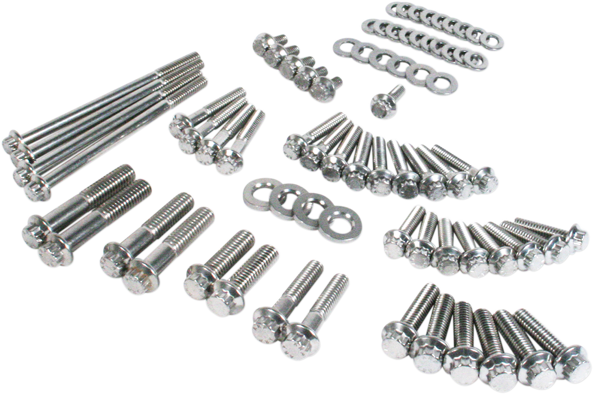 Dress-Up 12-Point External Primary/Transmission Engine Fastener Kit