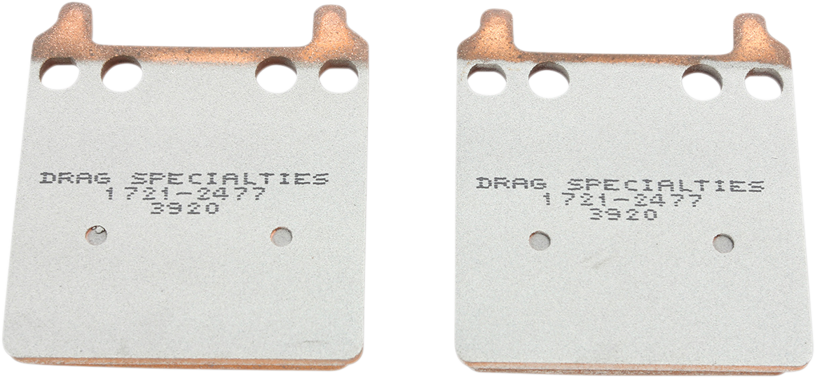 Sintered Metal Caliper Brake Pads