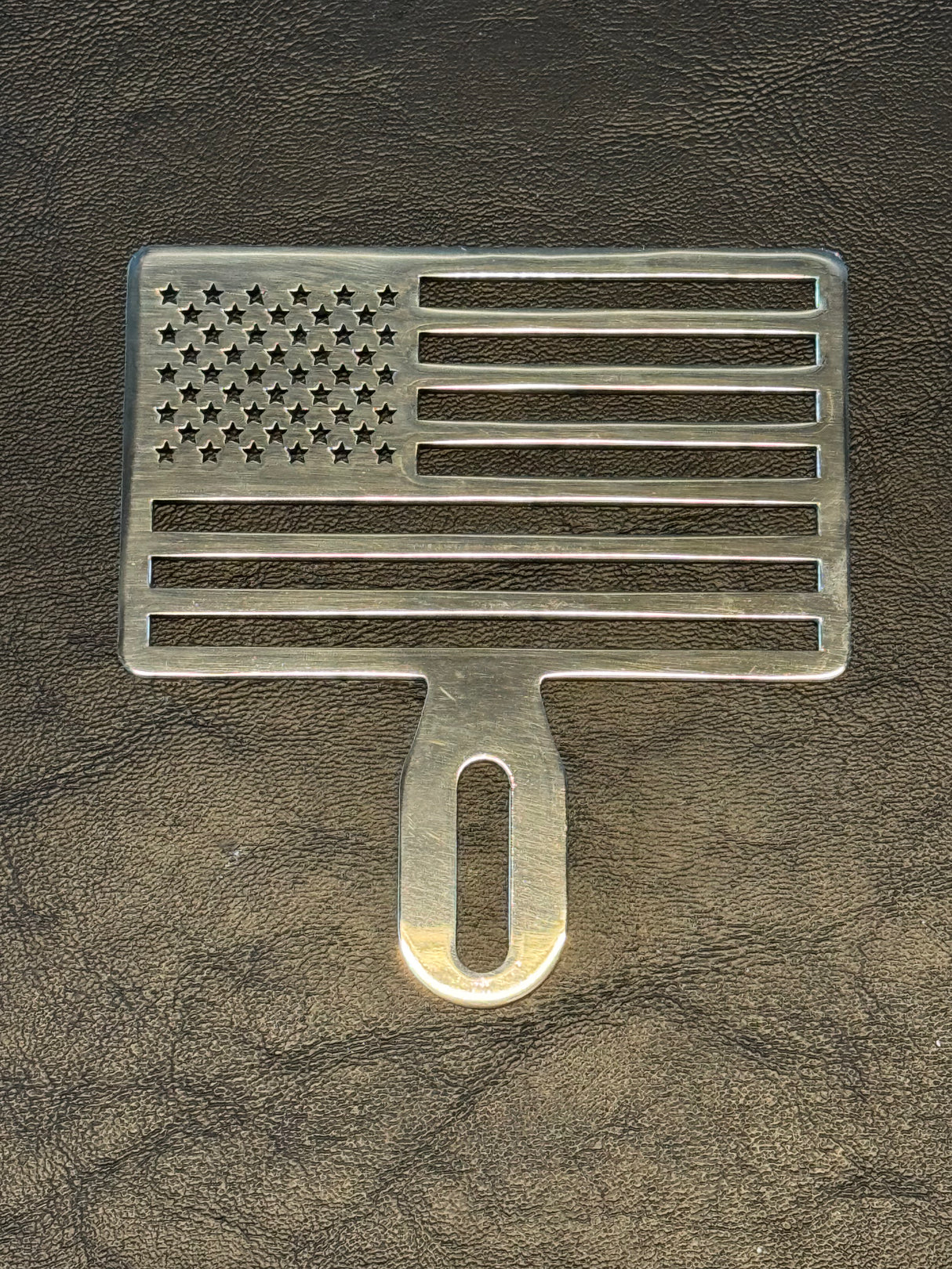 American Flag License Plate Topper