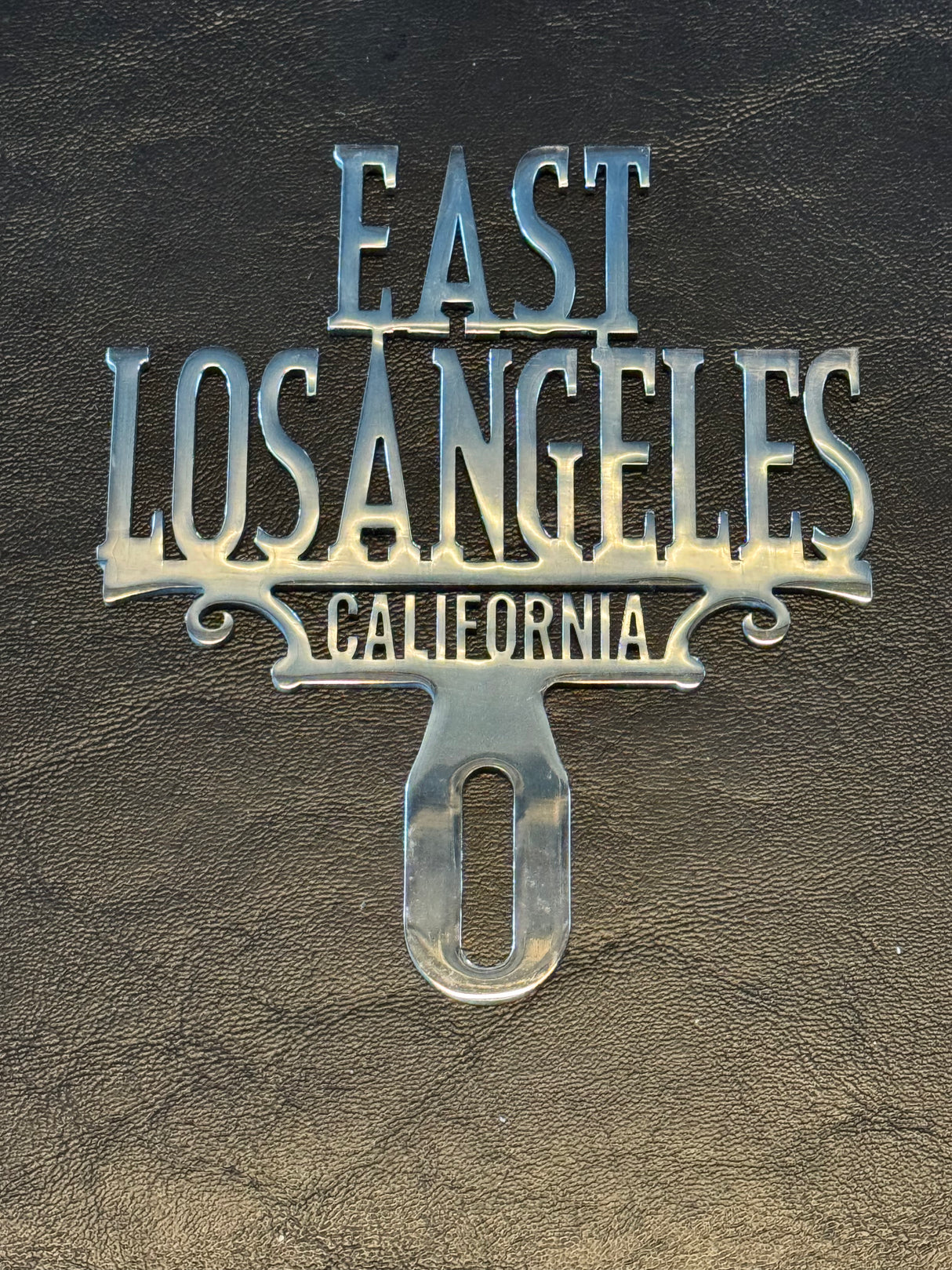 East Los Angeles California License Plate Topper