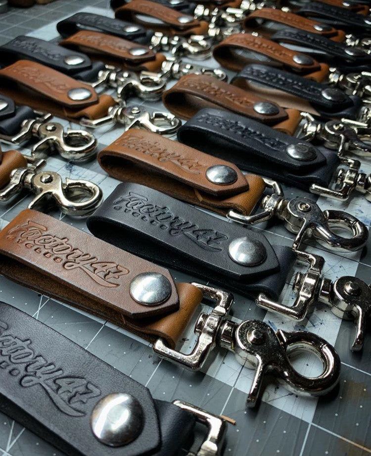 Leather Key Fob Holder