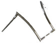 Maddogger 18" Chrome meathook handlebar by Factory 47 Cycles