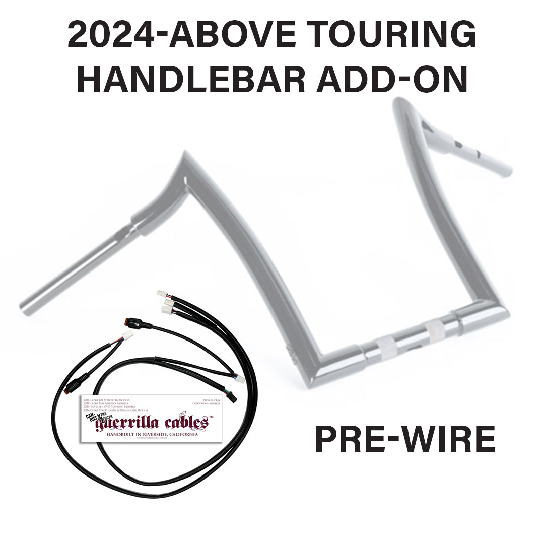 Pre Wire Handlebar Add On 2024-Above Baggers