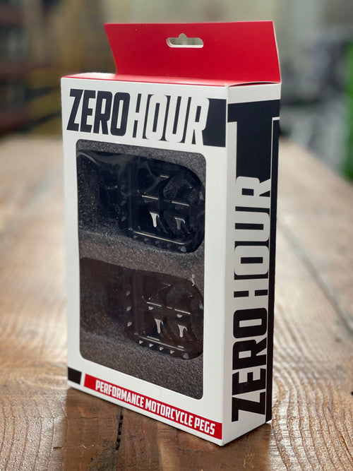 Zero Hour Foot Pegs Black