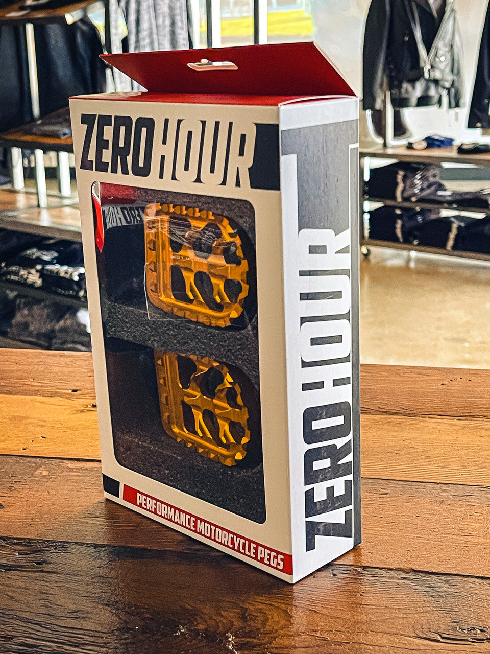 Zero Hour Foot Pegs Gold