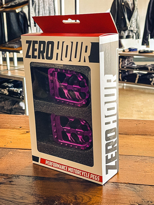 Zero Hour Foot Pegs Purple
