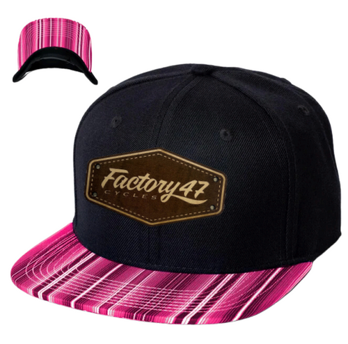 FACTORY 47 PINK SERAPE HAT