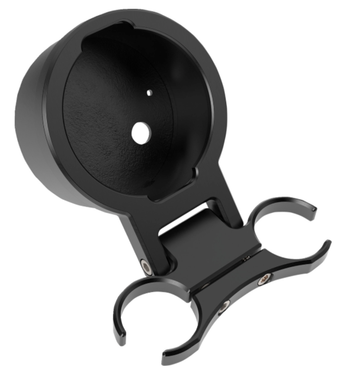 T-Bar Gauge Mount - Single - Black/Chrome