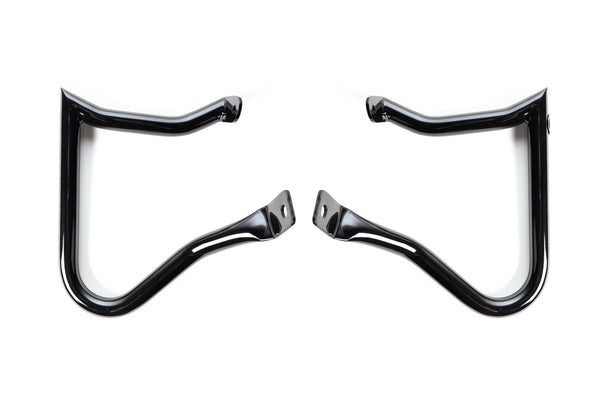 Anarchy Black for Softails 2001-2017 highway bar by Factory 47 Cycles
