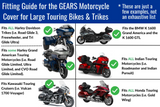 TourTitan Waterproof Motorcycle Cover