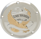 Live To Ride Derby Cover