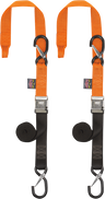 1-1/2" Cam-Buckle with Safety-Latch Hooks and Soft-Tye