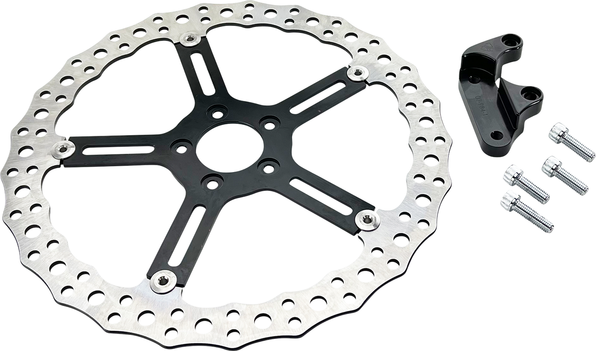 15" Big Brake Jagged Floating Rotor Kit