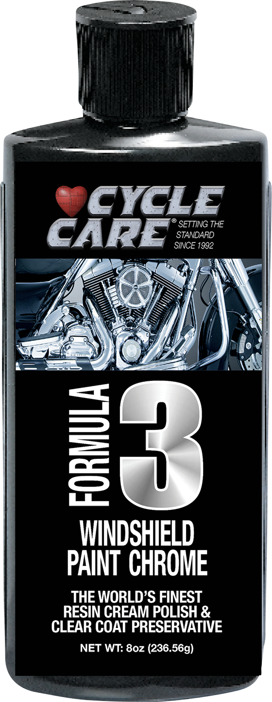 Formula 3 Windshield/Paint/Chrome Polish