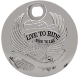 "Live to Ride" Fuel Console Door