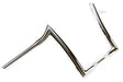 Classic 47 12" Chrome meathook handlebar by Factory 47 Cycles
