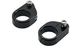 1" and 1.25" O/S Speed Clamps - Black Electroplated - Straight