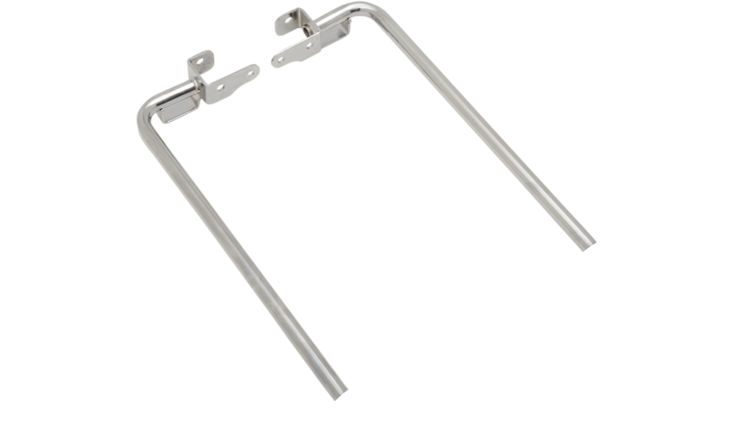 Pre Cut Saddlebag Support Brackets - Chrome - FL '14-'23