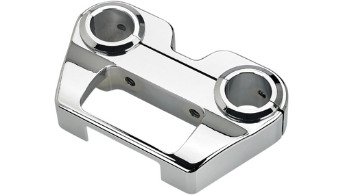 T-Bar Billet Dash Gauge Panel - Chrome