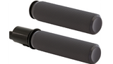 Knurled Grips, Black - 24-later FLHX / FLTRX