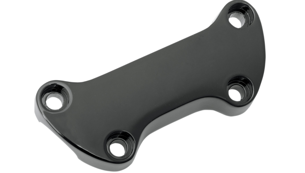 Handlebar Riser Clamp Smooth Matte Black