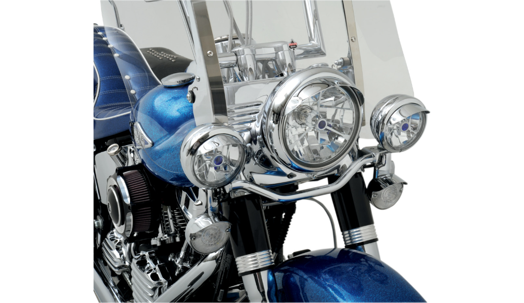 Visor for 7" Headlight - Chrome