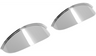 Visor Pair for 4 1/2" Headlight - Chrome