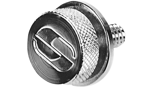 Saddlemen 1-1/4"-28 Seat Knob - Chrome