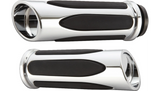 Deep Cut® Comfort Grips, Chrome - 24-later FLHX / FLTRX