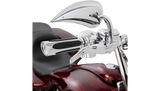 Deep Cut® Comfort Grips, Chrome - 24-later FLHX / FLTRX