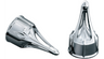 Axle Nut Cover - Roman - Chrome - Front