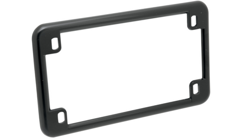 Black License Plate Frame