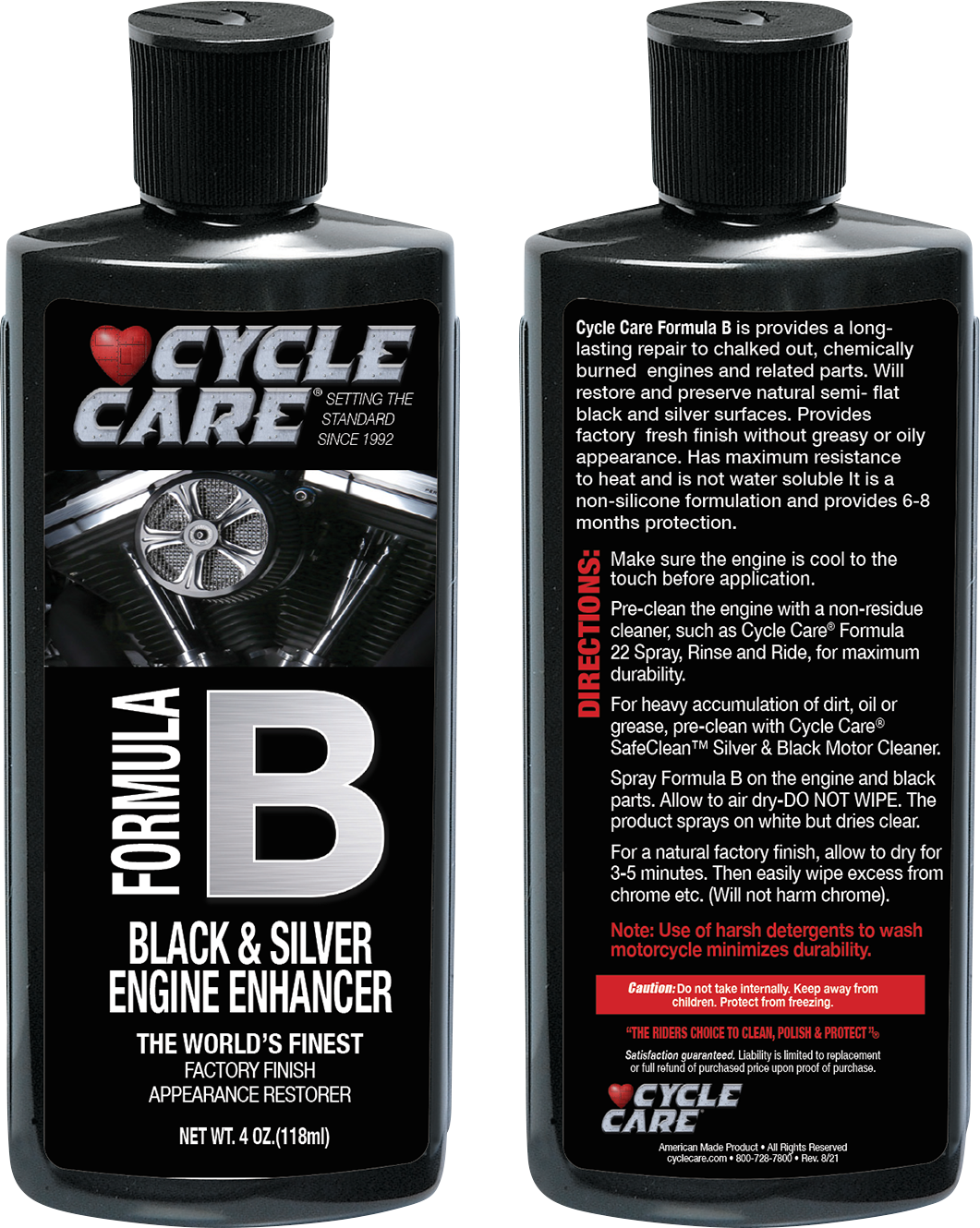 Formula B Black/Silver Engine Enhancer