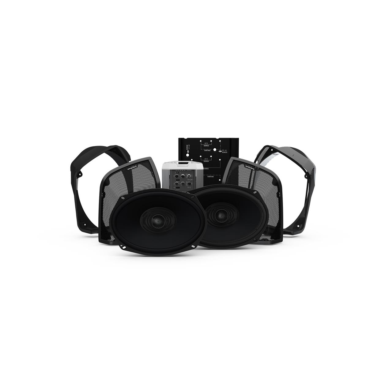 2014+ Road King® 2-Speaker & Amp Kit Free Shipping