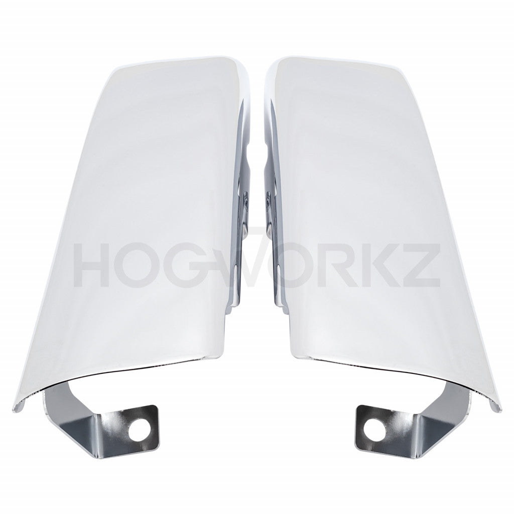 '14-'21 Harley Touring Chrome Solid Saddlebag Filler Strips