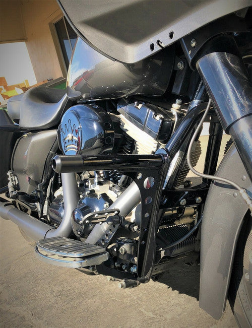 Performance Bagger Highway Peg Crashbar 2017-Above