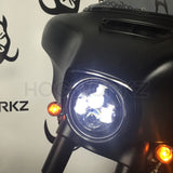 Blackout 7" LED Harley Daymaker Style Headlight