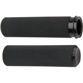 Black Knurled Grips for TBW