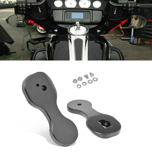 Street Glide 2014-Above Fairing Mirror Drop Bracket Kit