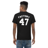 Factory 47 Black Baseball T-Shirt