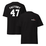 Factory 47 Black Baseball T-Shirt