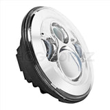 Chrome 7" LED Harley Daymaker Style Headlight